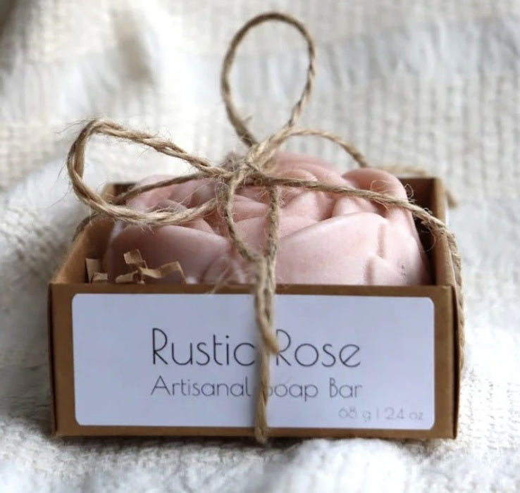 Rustic Rose Artisan Massage Soap