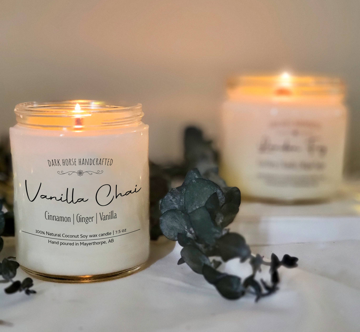 Vanilla Chai - 100% Natural Coconut Soy Wax Candle 3.5oz