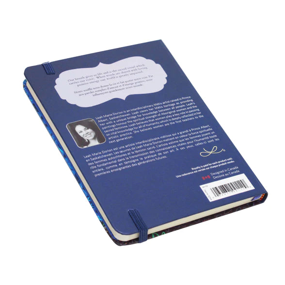 Journal | Notebook | Diary | Indigenous Breath of Life Design | Canadian Native Artist | First Nations Art