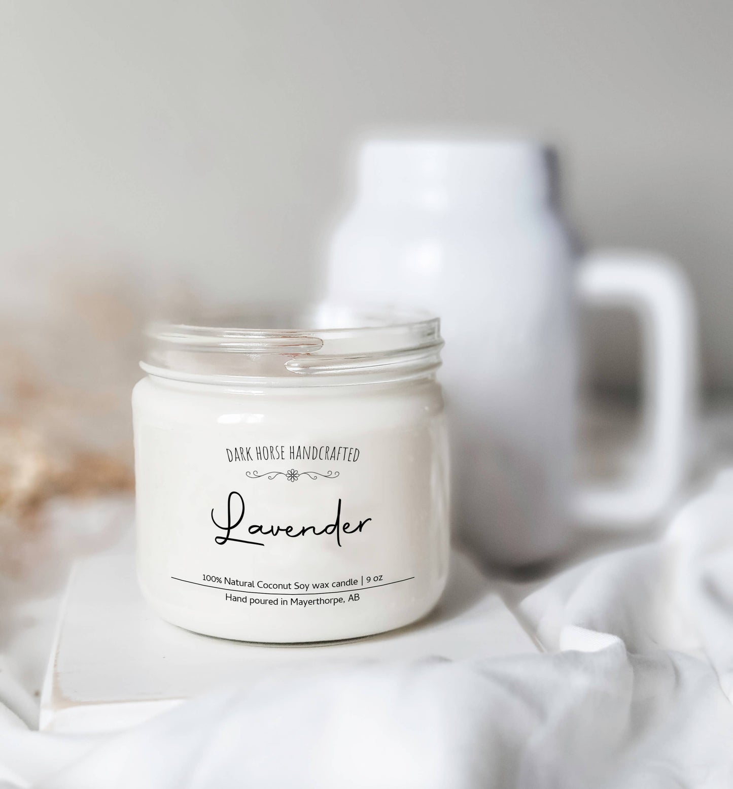 Lavender - 100% Natural Coconut Soy Wax Candle 3.5oz