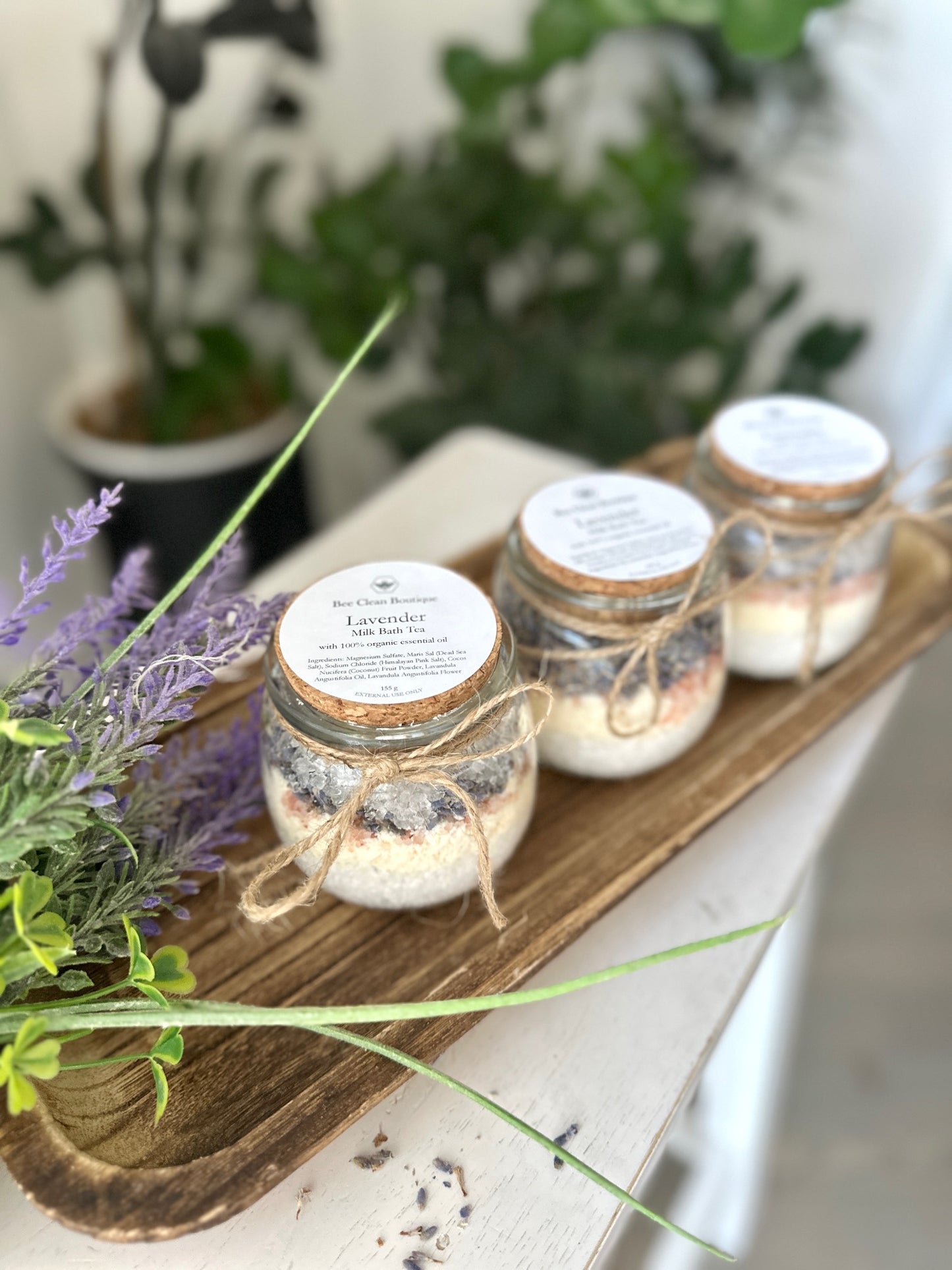 Lavender Milk Bath Tea