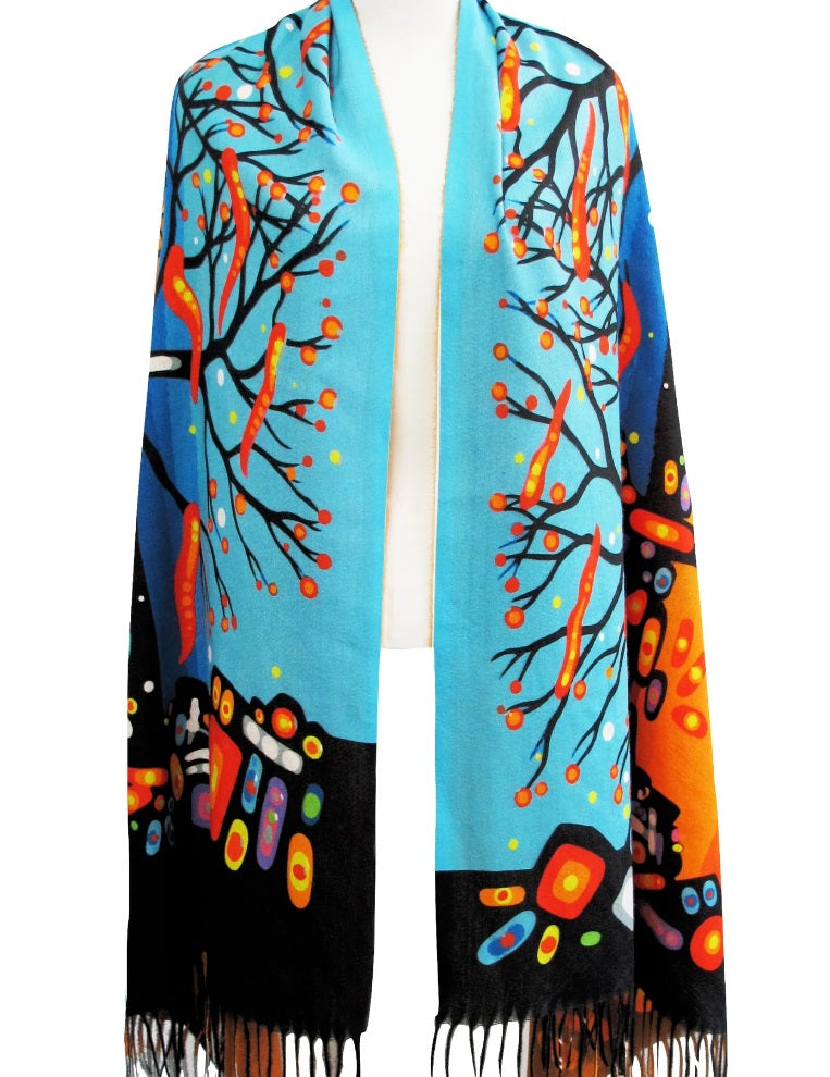Shawl | Indigenous Owned Every Child Matters Art | Native Art | First Nations Artist | Wrap