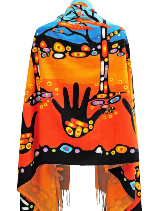 Shawl | Indigenous Owned Every Child Matters Art | Native Art | First Nations Artist | Wrap